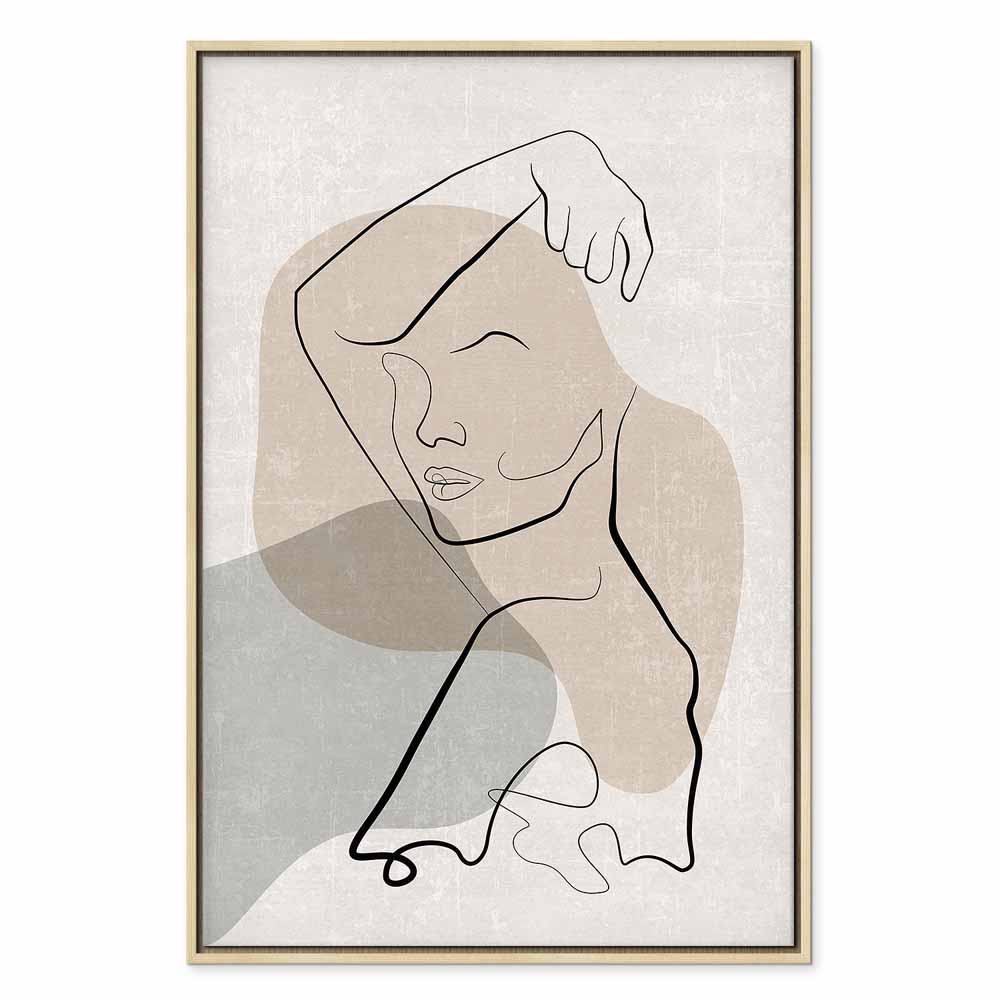 Canvas Print Minimalist Woman Line Art - Image 21