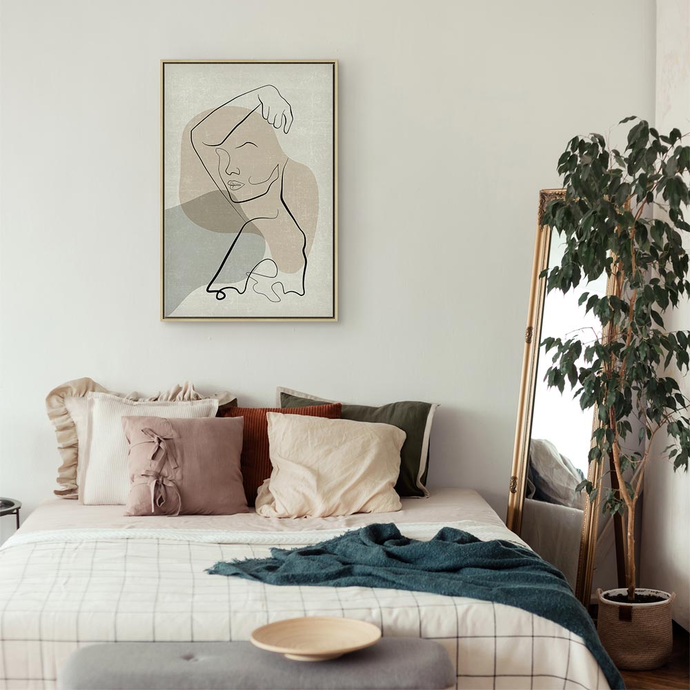 Canvas Print Minimalist Woman Line Art - Image 23