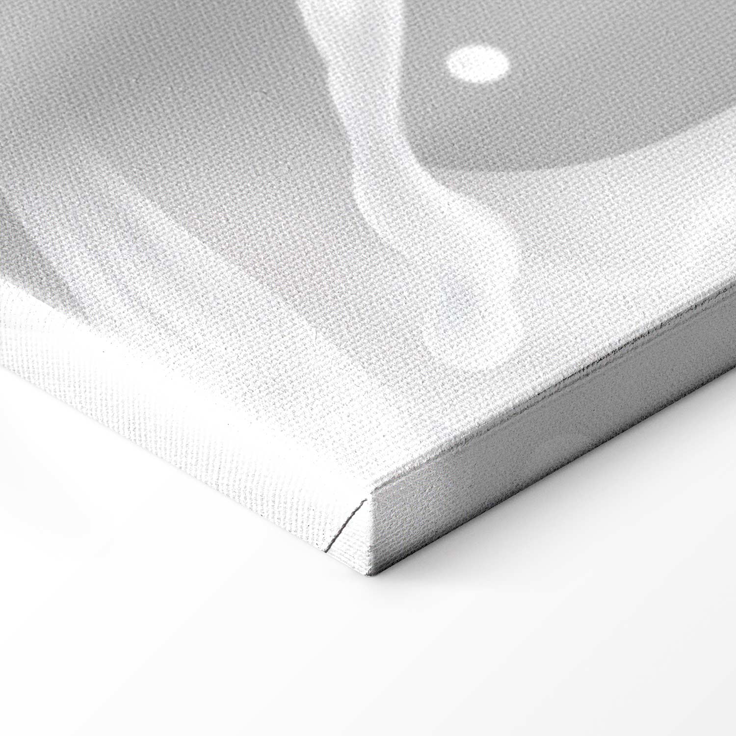 Canvas Print Kiss of Black and White - Image 12