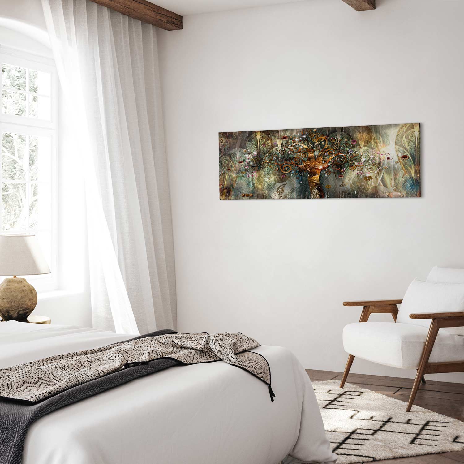 Wide Canvas Print Fantasy Tree of Dreams - Image 4