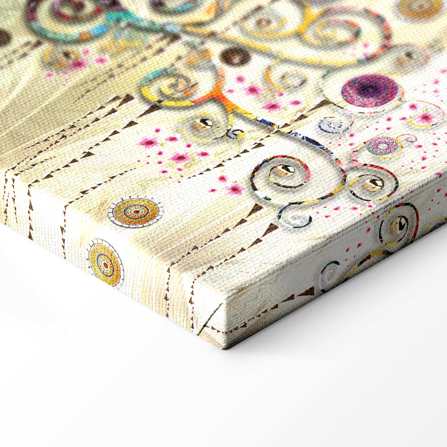 Wide Canvas Print Tree of Fantasy and Color - Image 10