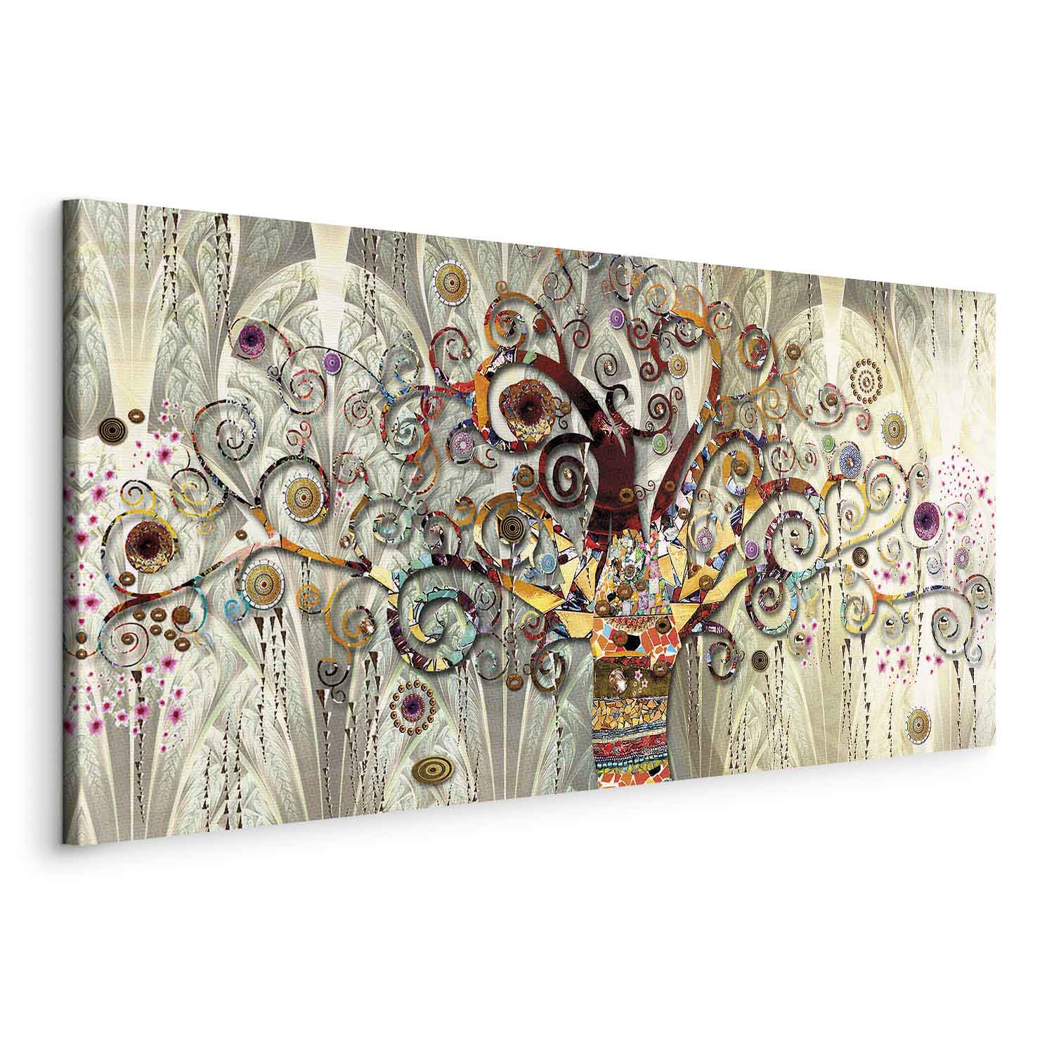 Wide Canvas Print Tree of Fantasy and Color - Image 9