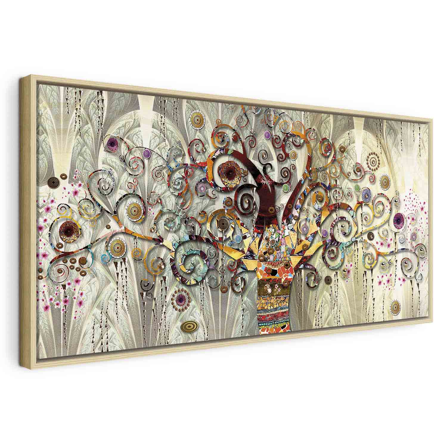 Wide Canvas Print Tree of Fantasy and Color - Image 20