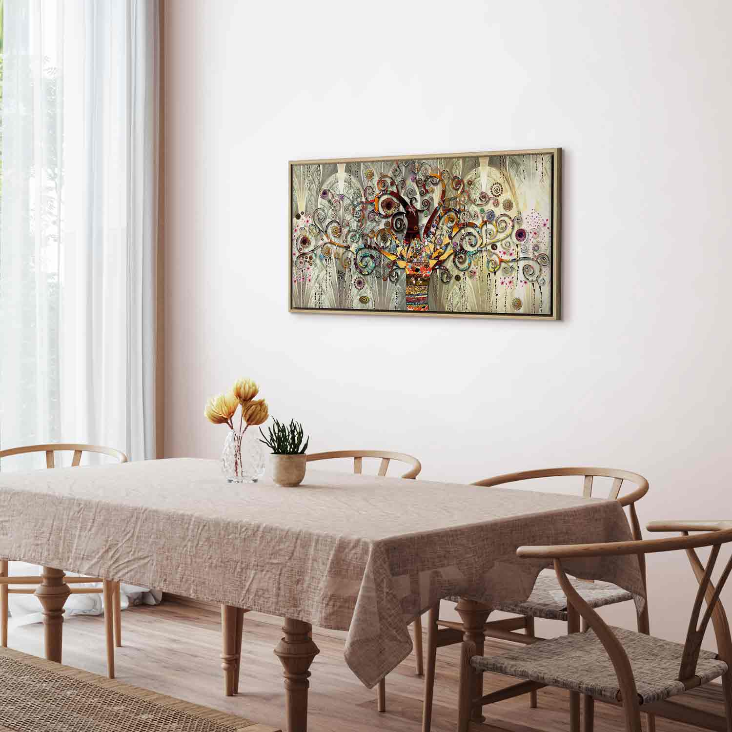 Wide Canvas Print Tree of Fantasy and Color - Image 24