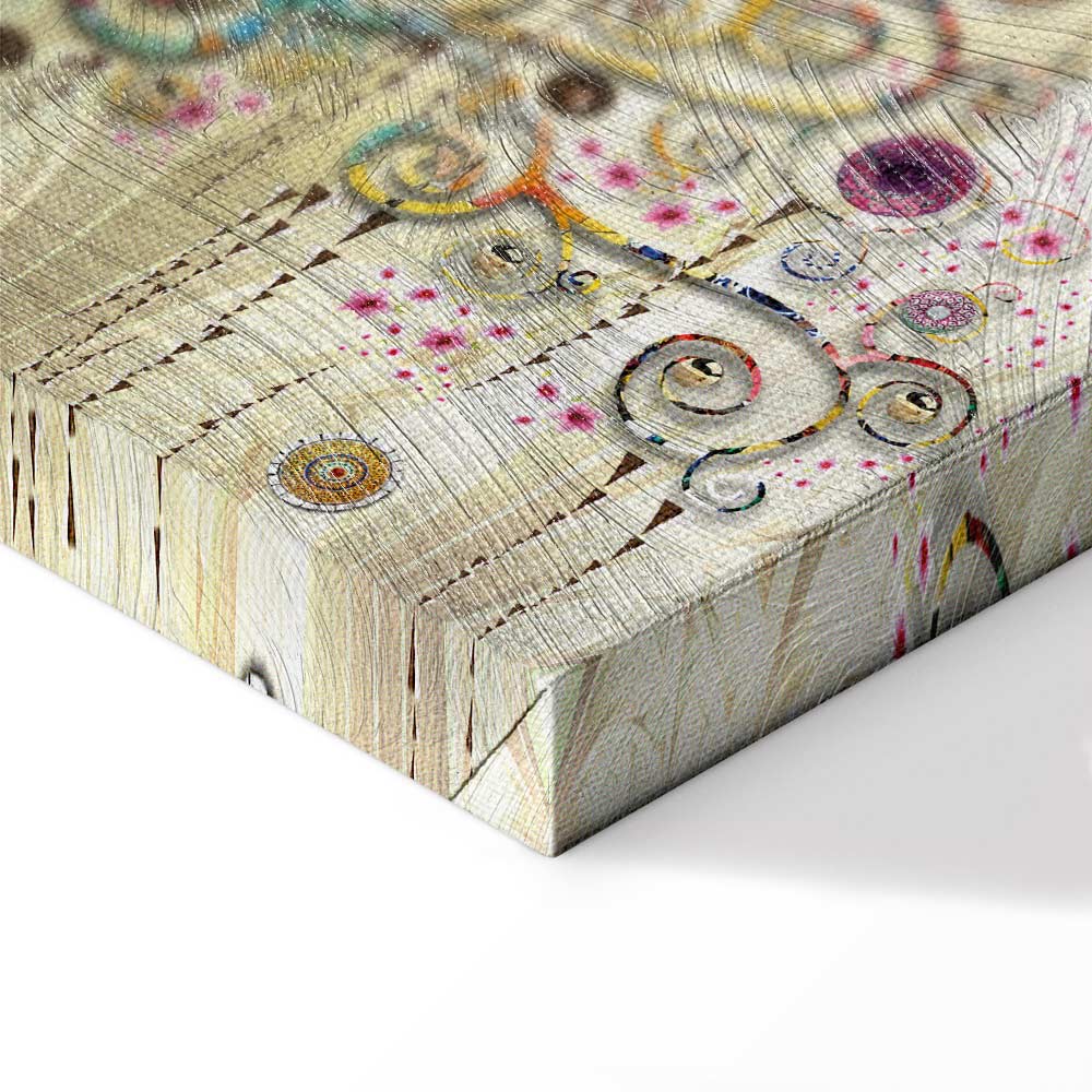 Wide Canvas Print Tree of Fantasy and Color - Image 6