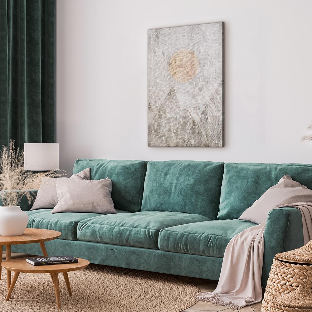 Canvas Art Pastel Landscape of Silence - Image 3