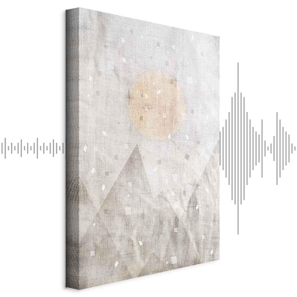 Canvas Art Pastel Landscape of Silence