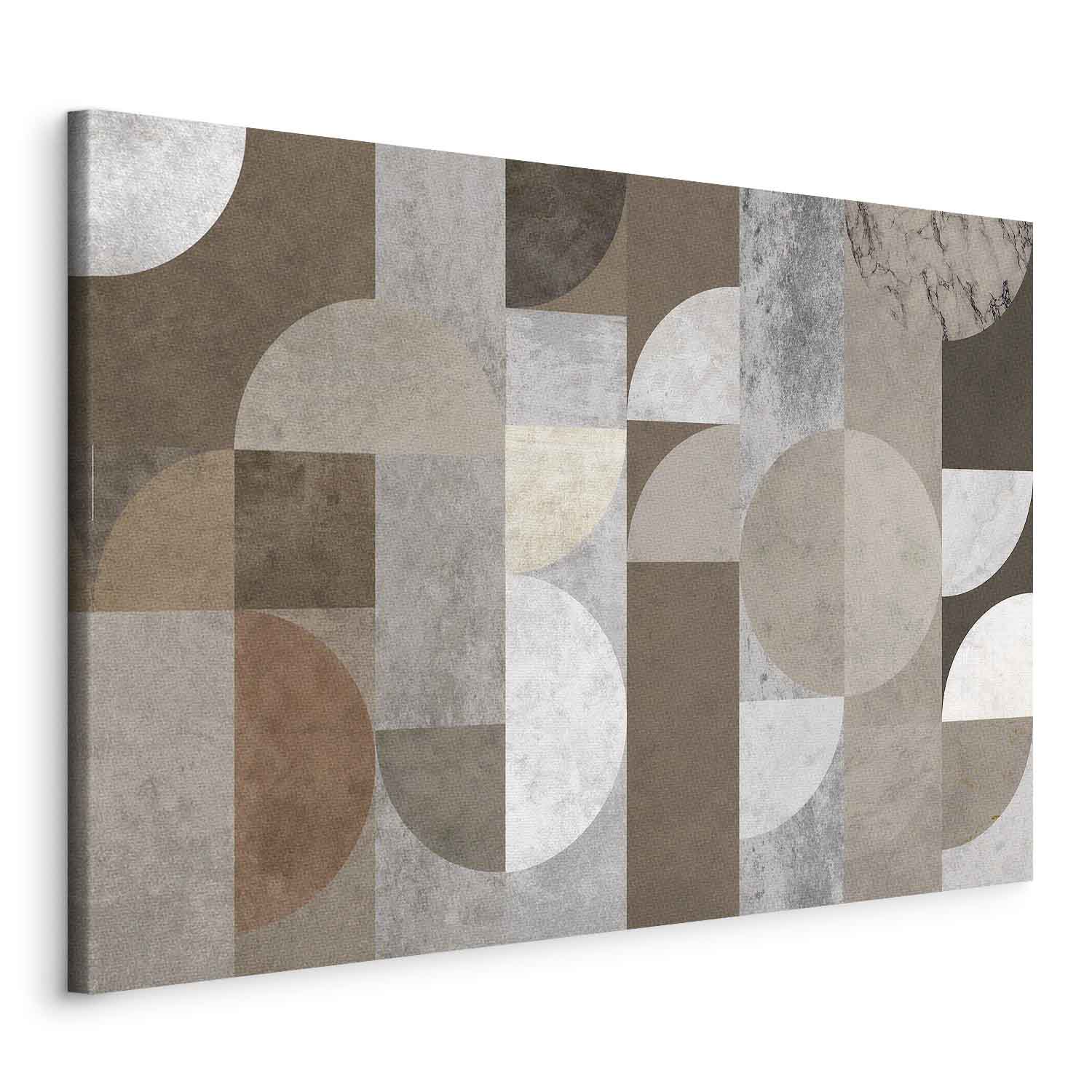 Canvas Art Geometric Harmony in Beige - Image 11