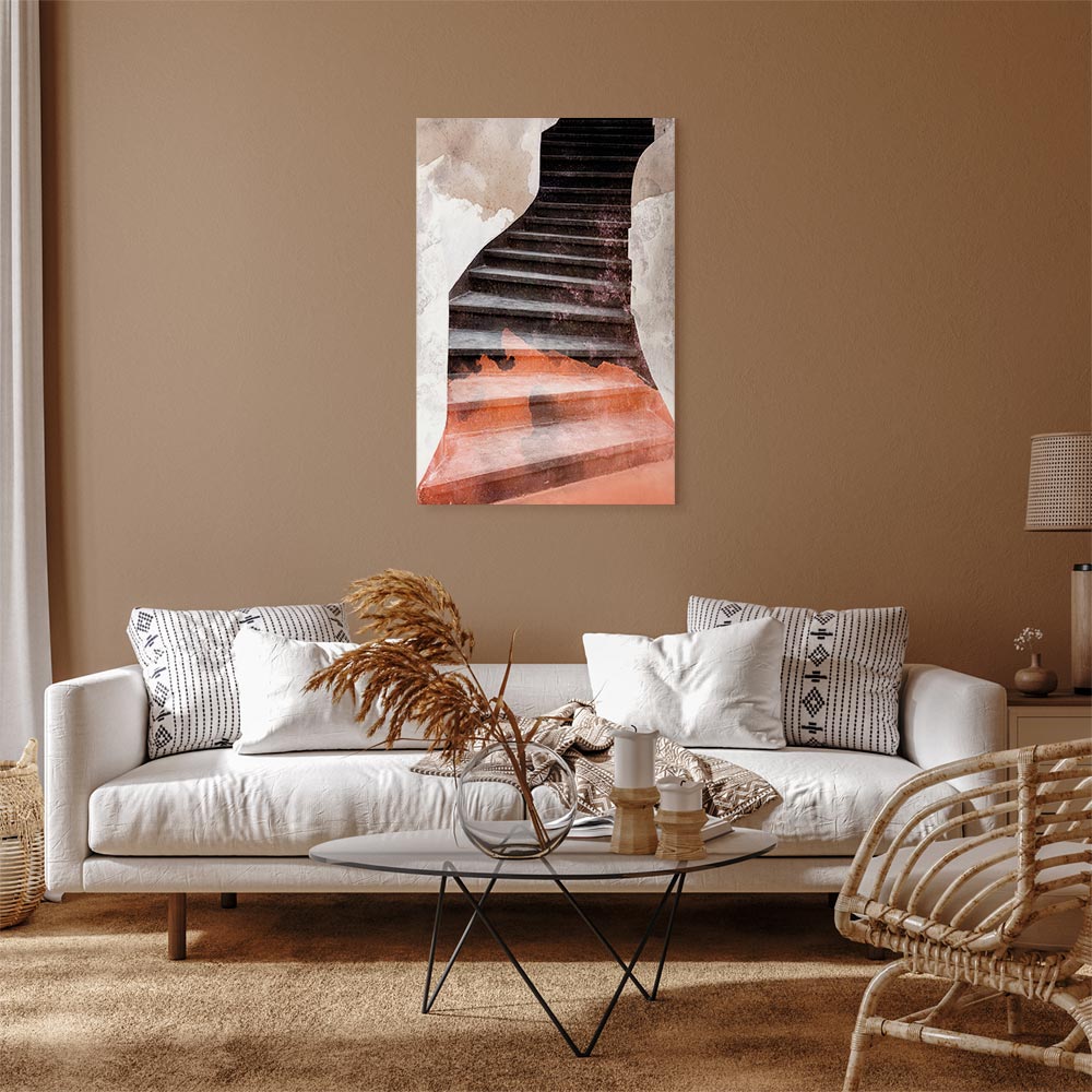 Canvas Art Stairs to the World of Imagination - Image 3