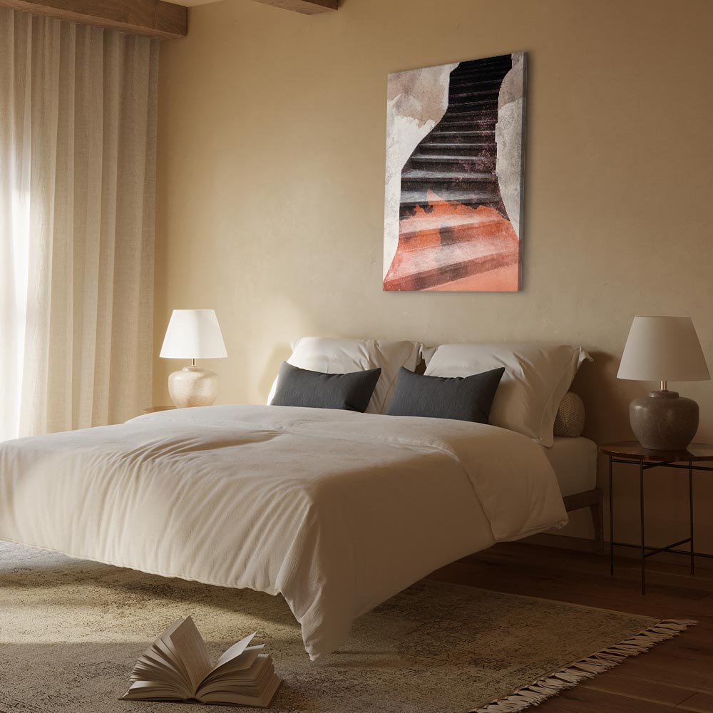 Canvas Art Stairs to the World of Imagination - Image 4