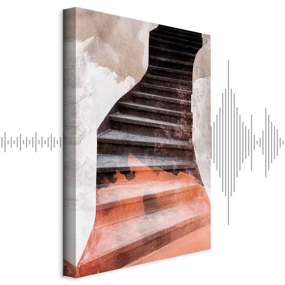 Canvas Art Stairs to the World of Imagination
