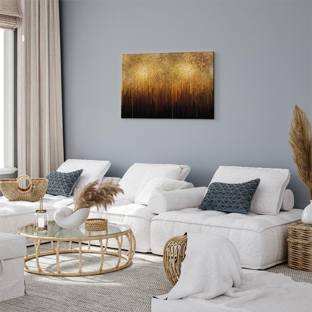 Canvas Art Golden Elegance of the Night - Image 3