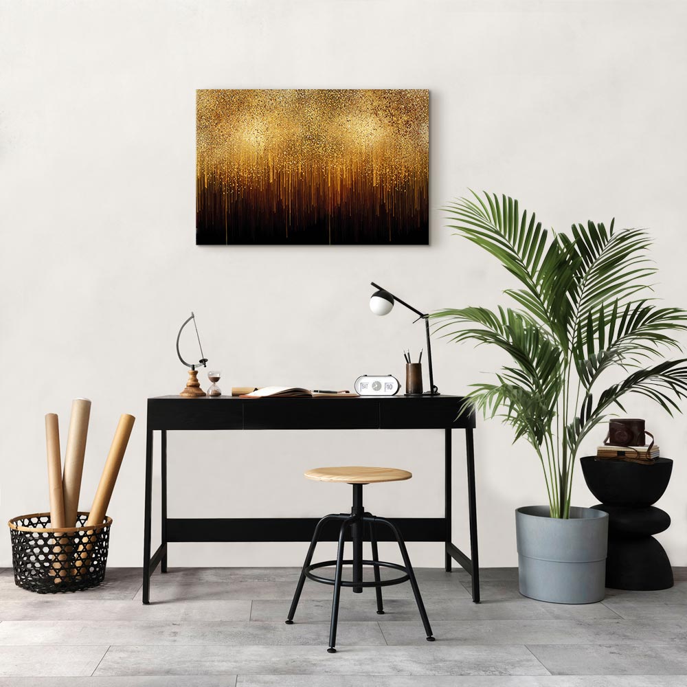Canvas Art Golden Elegance of the Night - Image 5