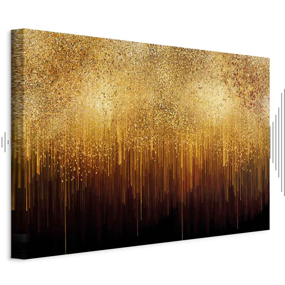 Canvas Art Golden Elegance of the Night