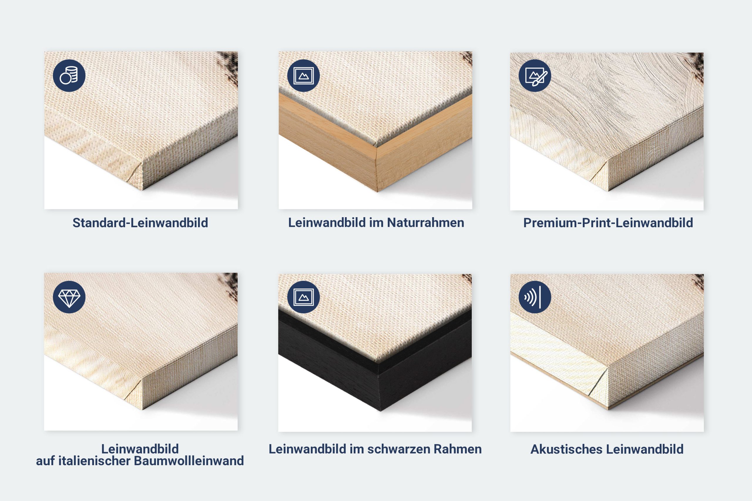 Leinwandbild als wirkungsvolle Dekoration - InteriorPoster.com