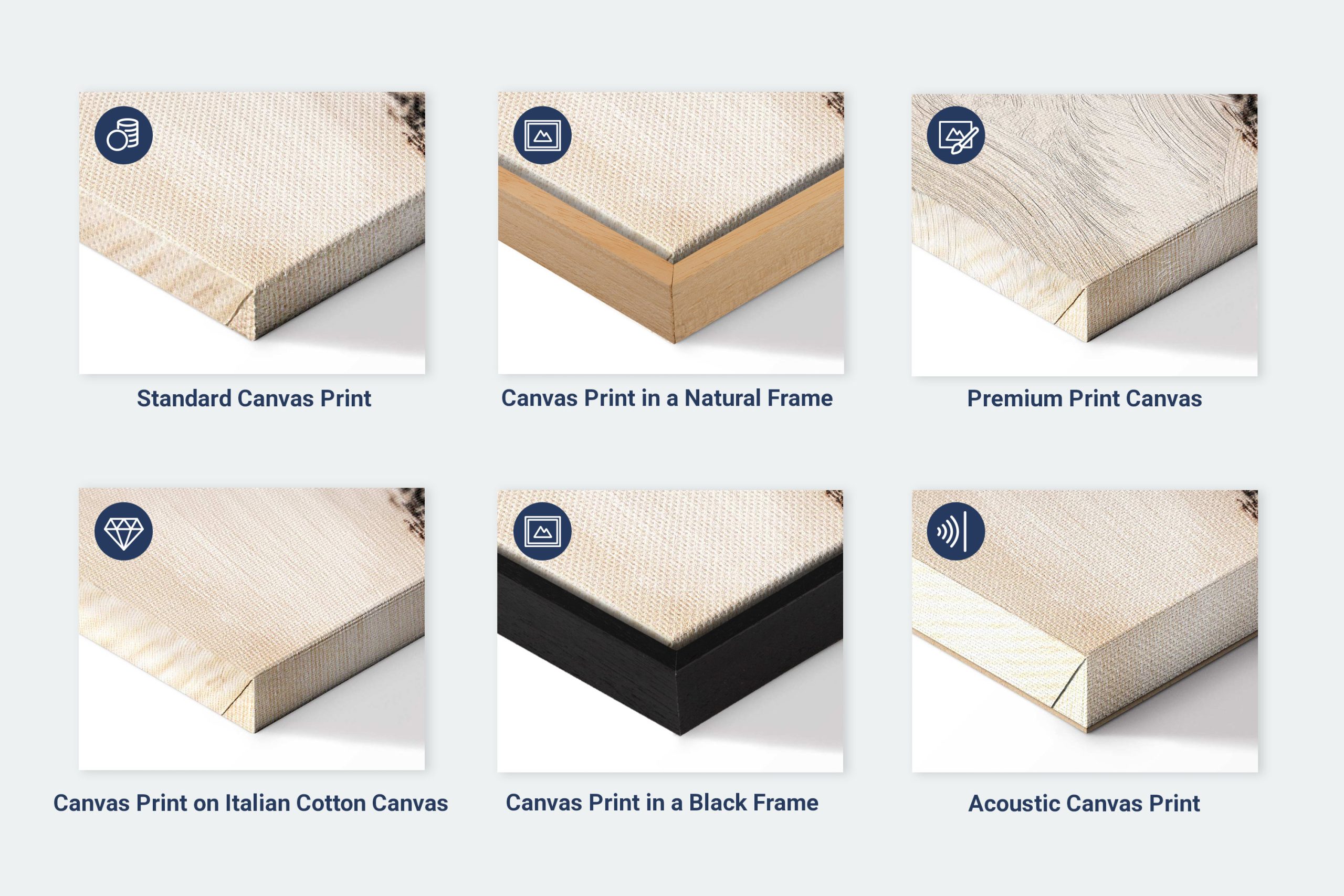 Canvas print as a striking decoration InteriorPoster.com