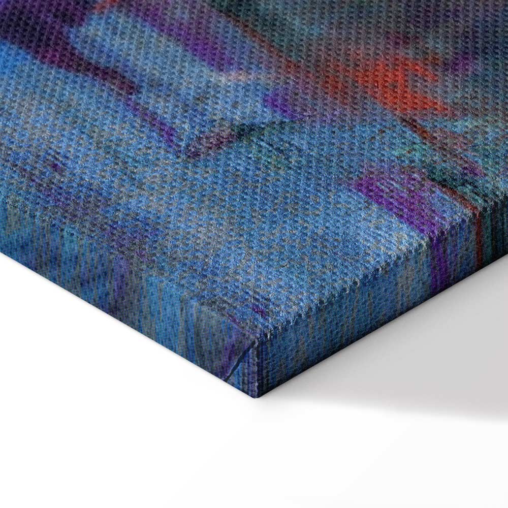 Canvas Print Tree with a Golden Crown by the Water - Image 13