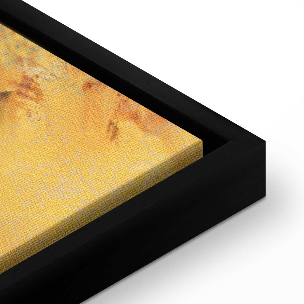 Canvas Print Tree with a Golden Crown by the Water - Image 19