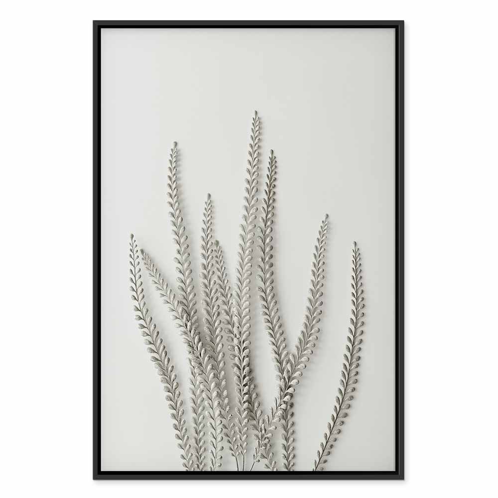 Leinwandbild Silberne Zweige der Natur – Bild 15