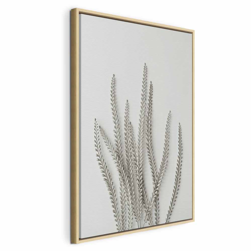 Leinwandbild Silberne Zweige der Natur – Bild 20