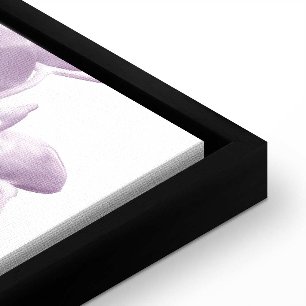 Leinwandbild Pastellkomposition mit rosa Blumen – Bild 19