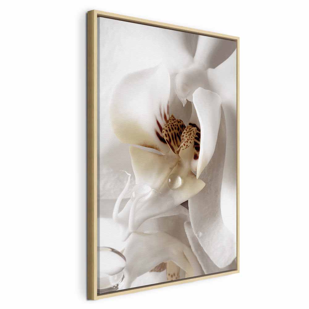 Canvas Print Orchid in Cream Harmony - Image 20
