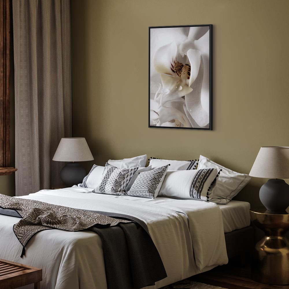 Canvas Print Orchid in Cream Harmony - Image 17