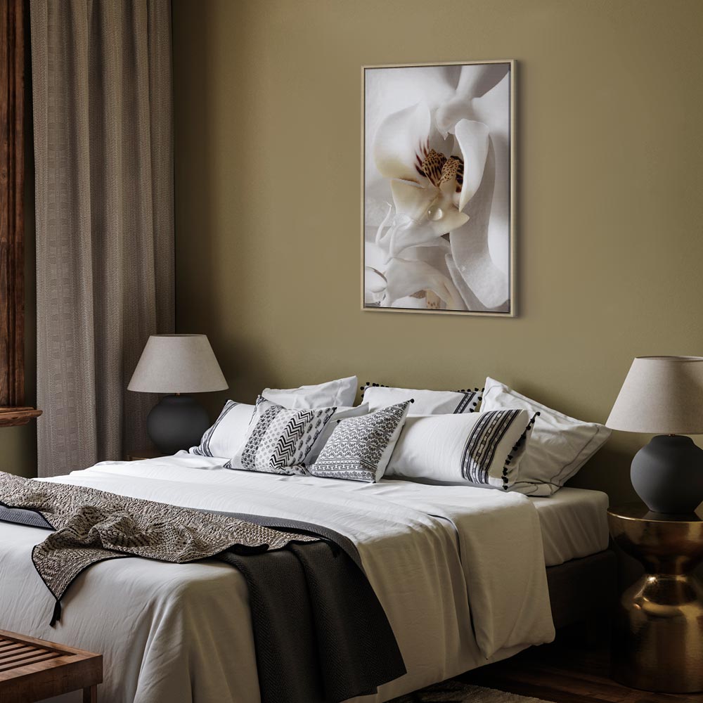 Canvas Print Orchid in Cream Harmony - Image 23