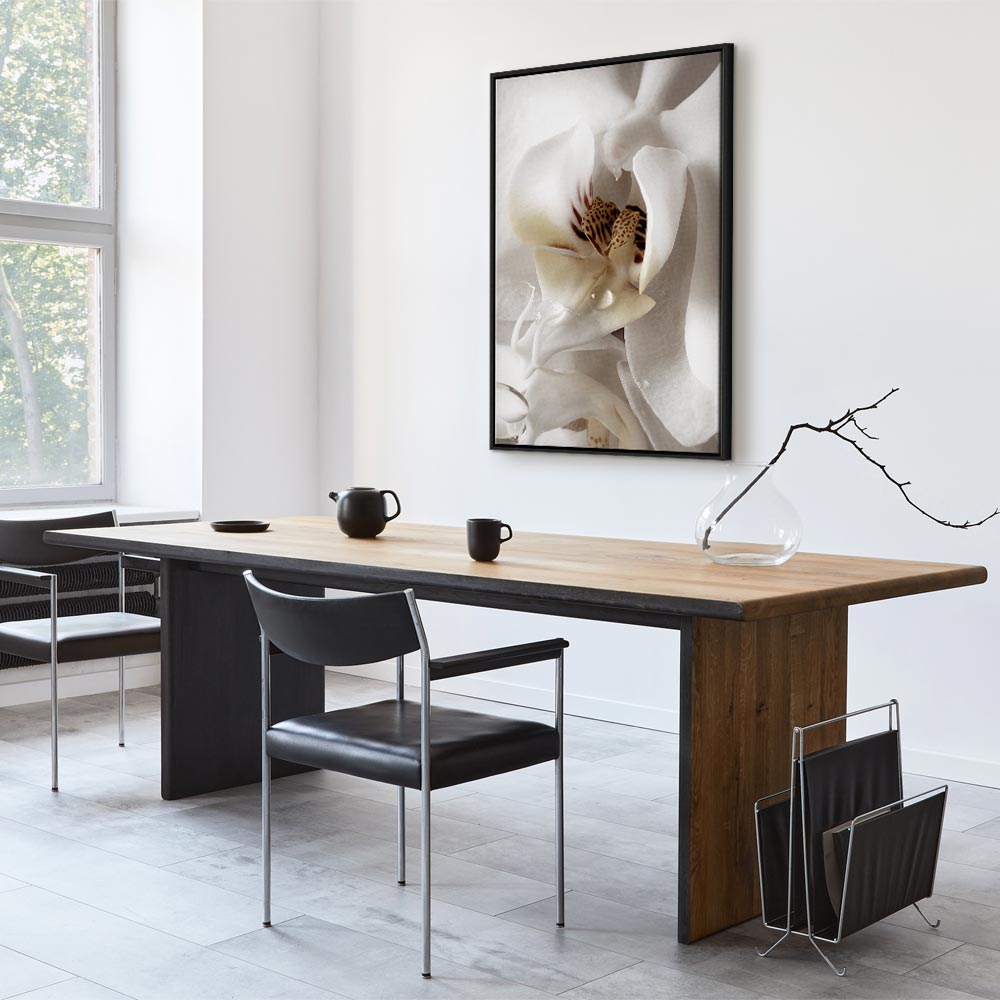 Canvas Print Orchid in Cream Harmony - Image 18