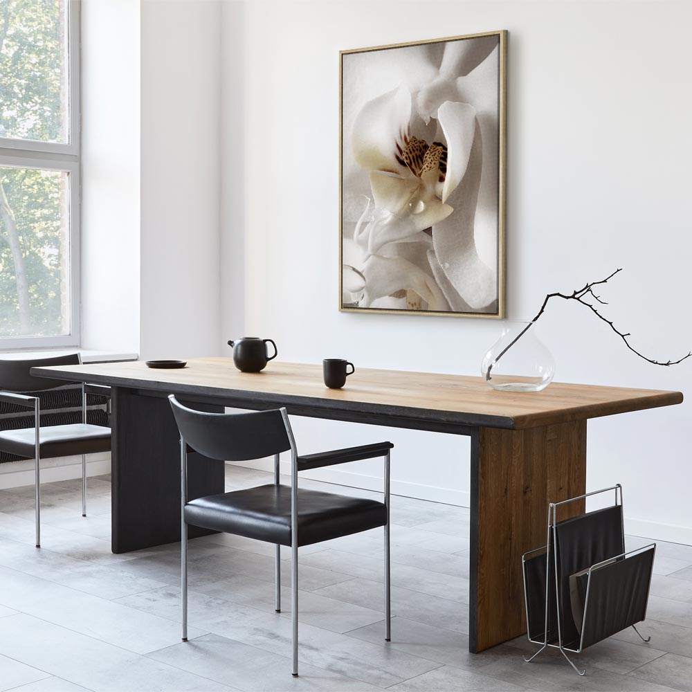 Canvas Print Orchid in Cream Harmony - Image 24