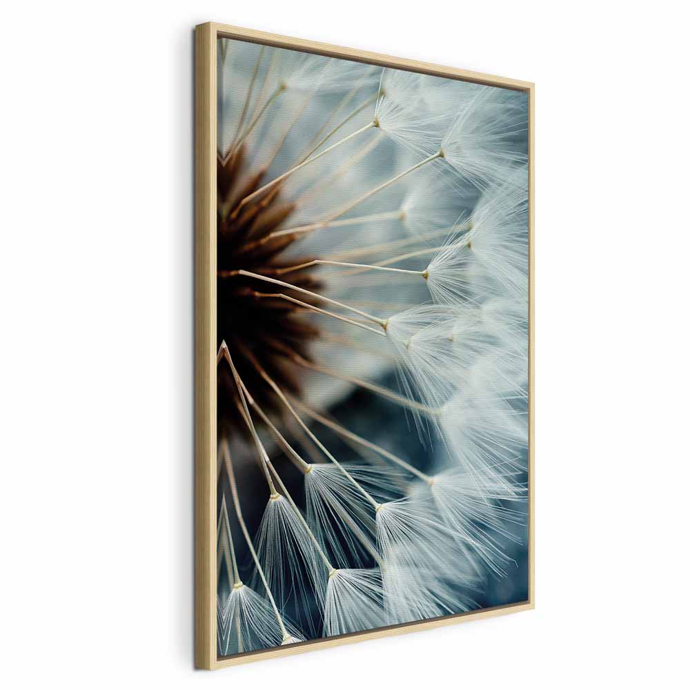 Canvas Print Dandelion Macro in Blue Tones - Image 20