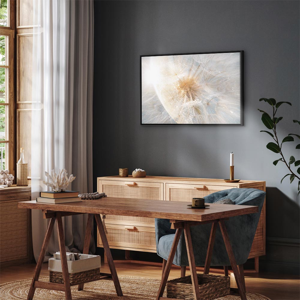 Canvas Print Dandelion in Pastel Light - Image 18