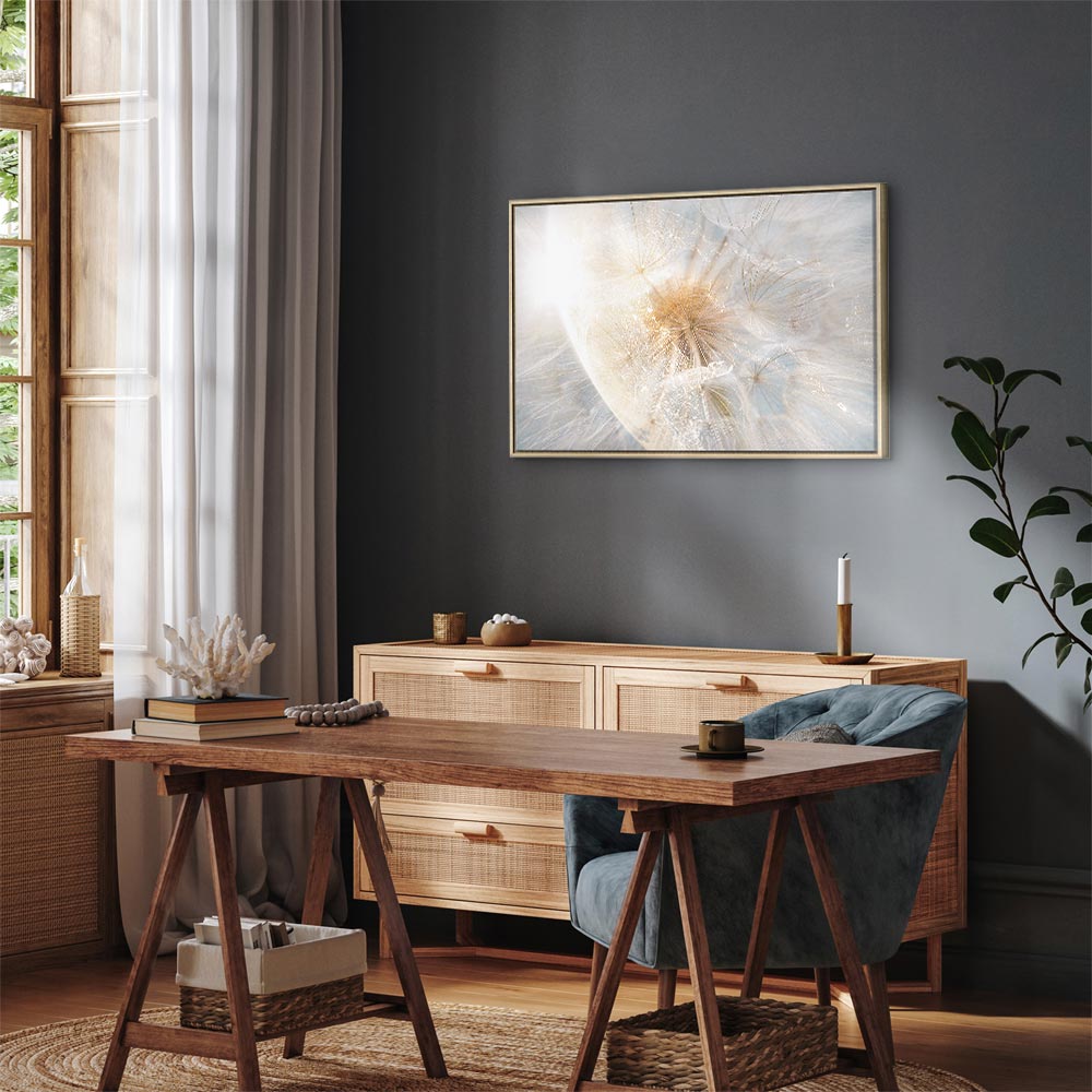 Canvas Print Dandelion in Pastel Light - Image 24