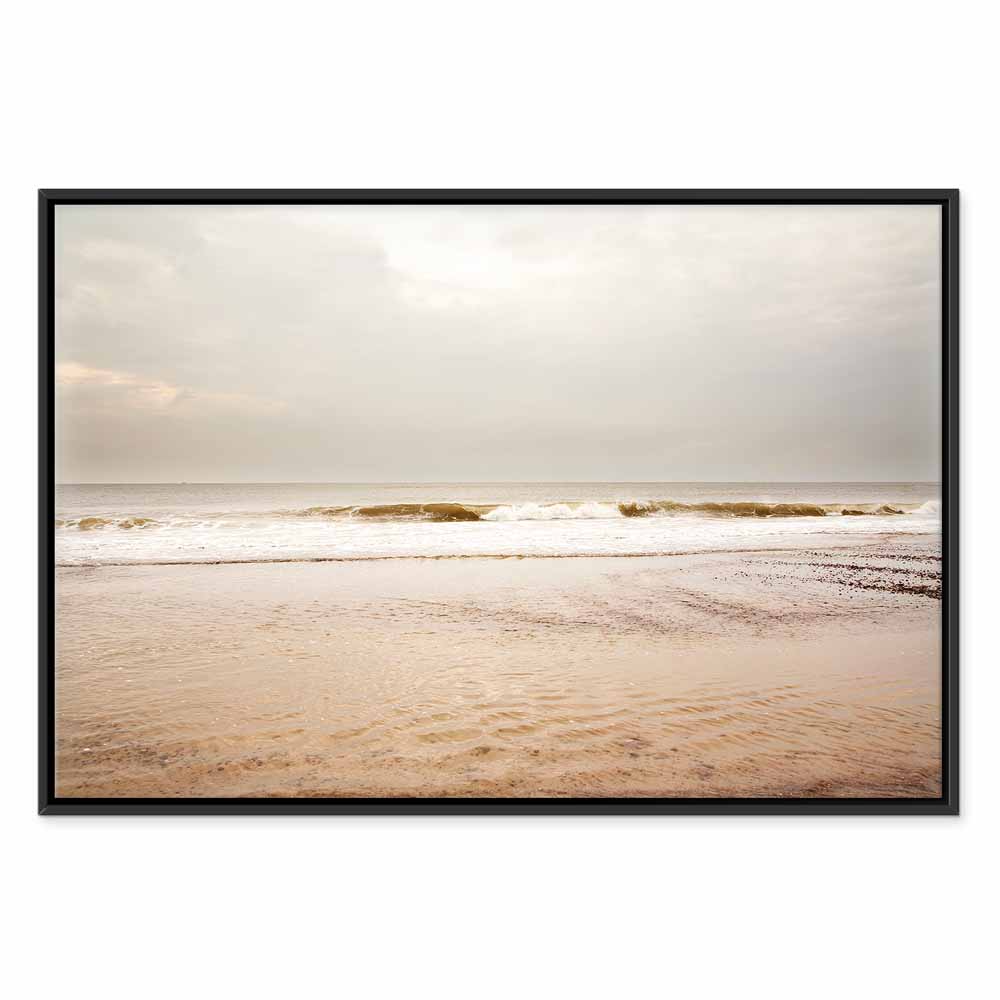 Canvas Print Calm Sea in a Light Colour Palette - Image 15