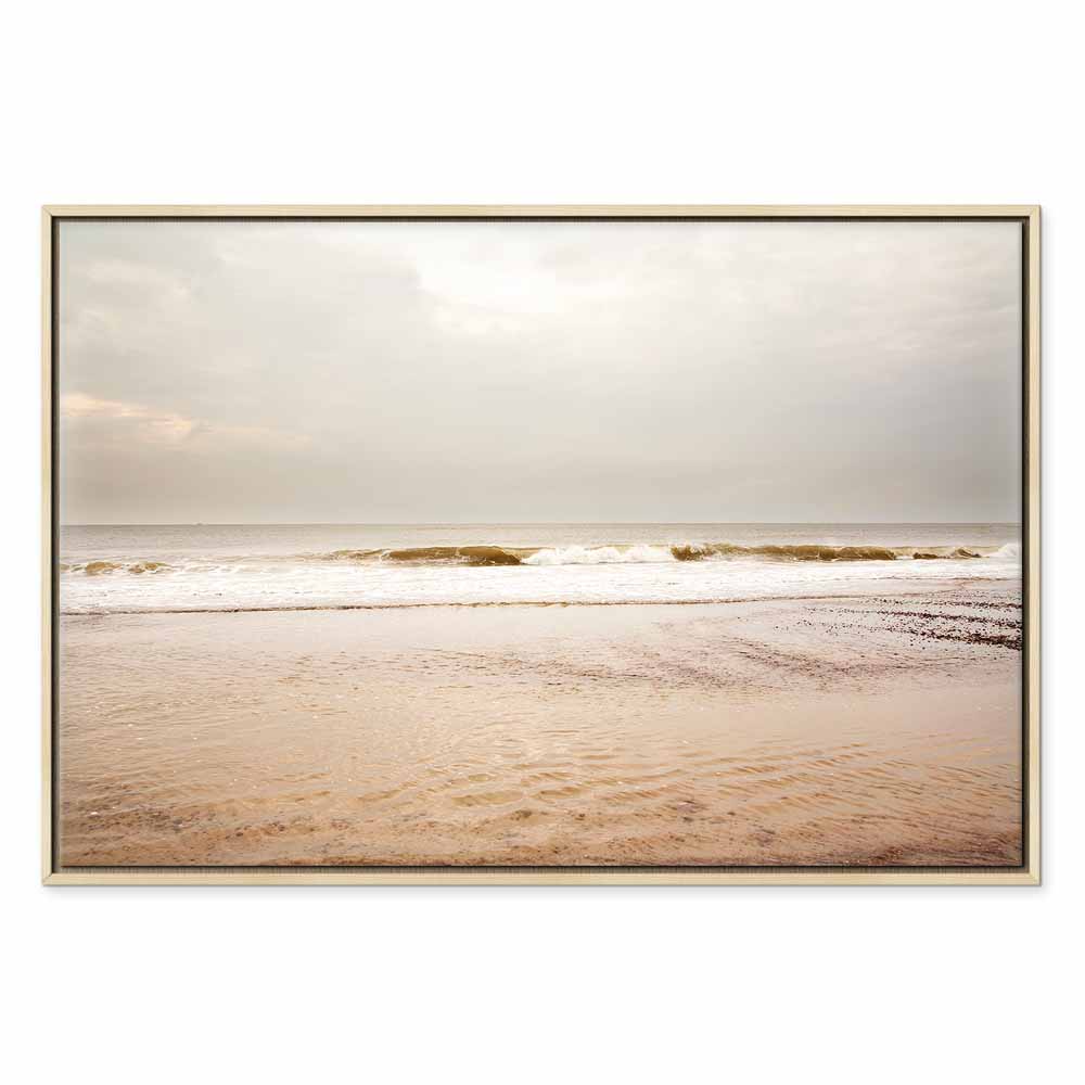 Canvas Print Calm Sea in a Light Colour Palette - Image 21