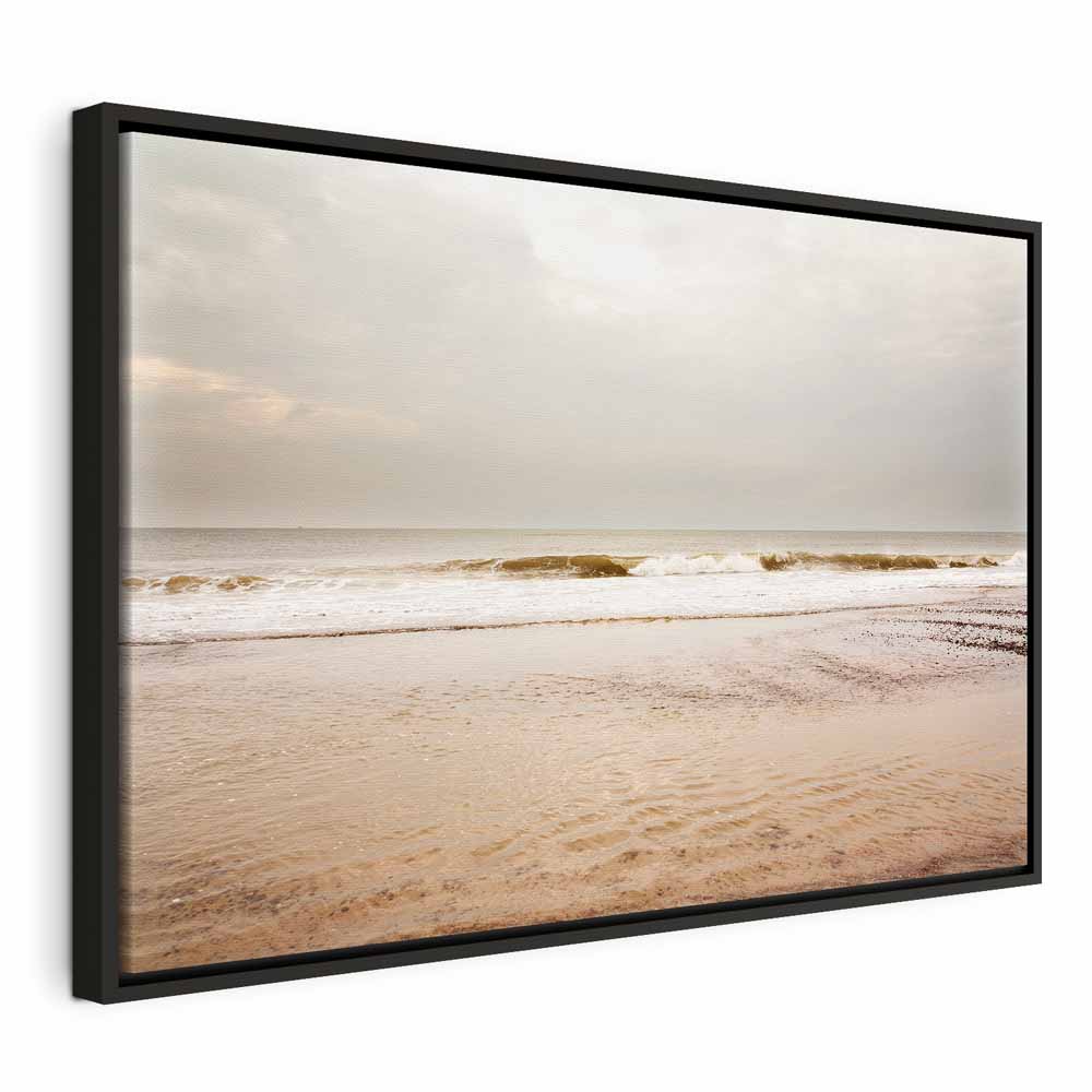 Canvas Print Calm Sea in a Light Colour Palette - Image 14