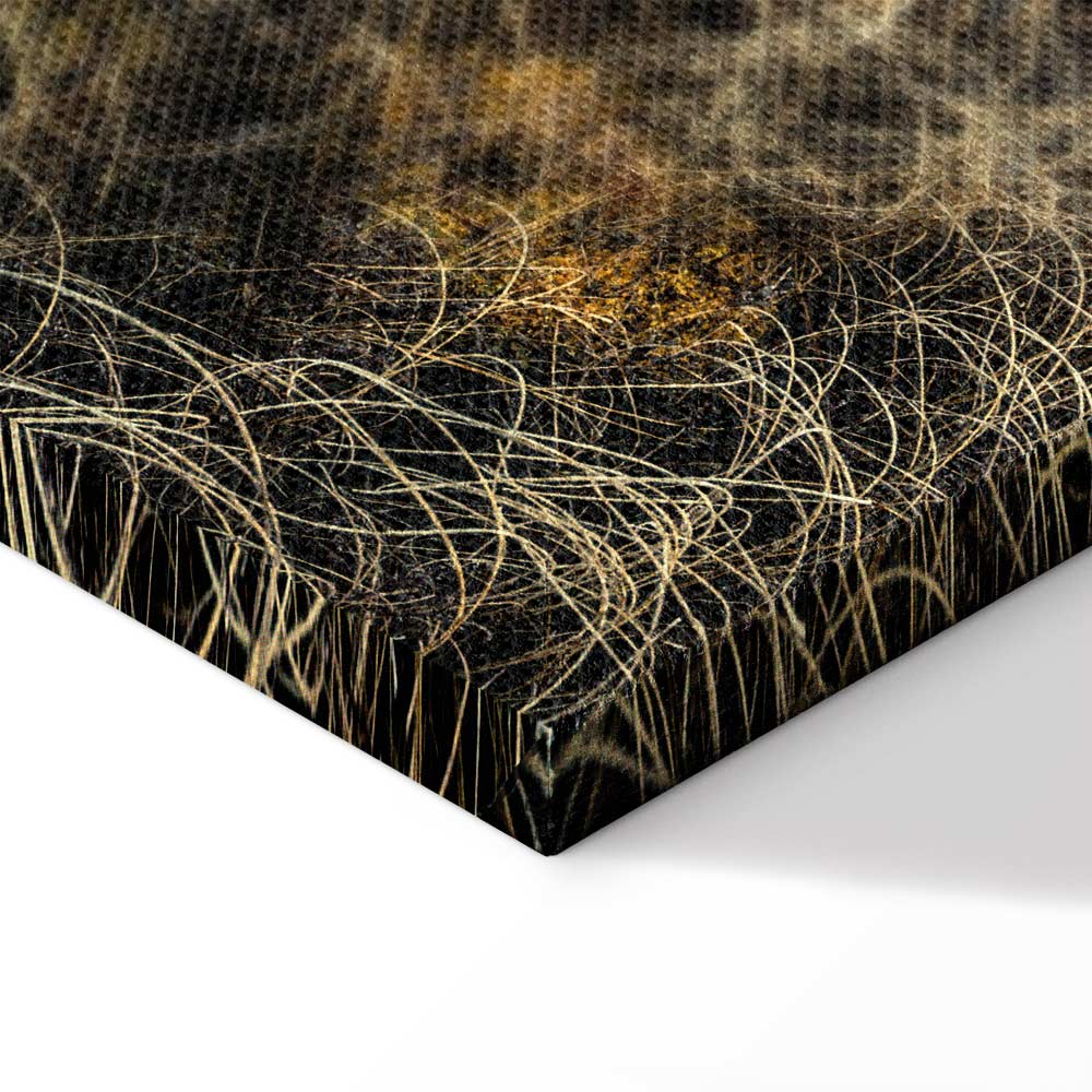 Canvas Print Misty Island on a Calm Lake - Image 13