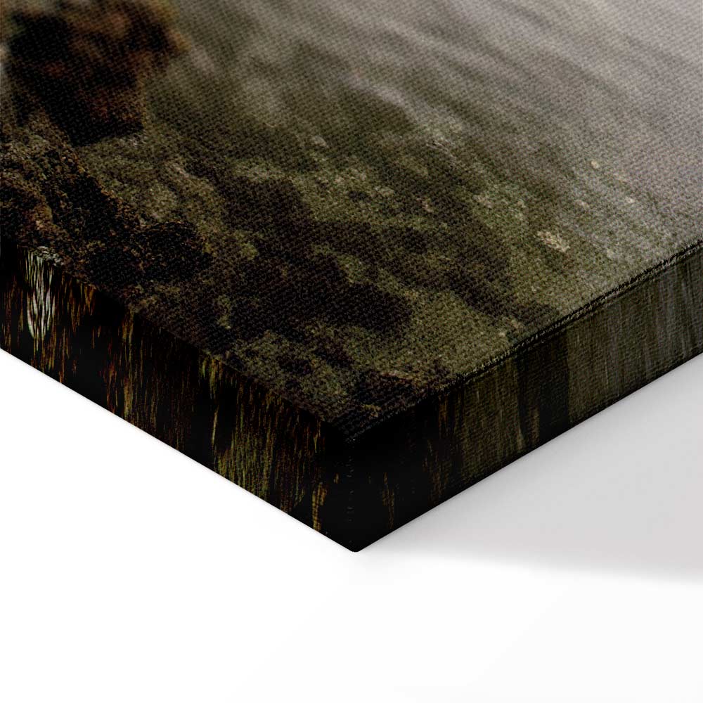 Canvas Print Rocky Coast in a Light Colour Palette - Image 12