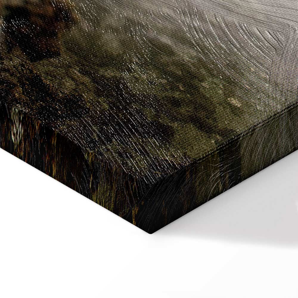 Canvas Print Rocky Coast in a Light Colour Palette - Image 10