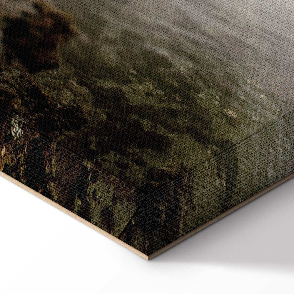 Canvas Print Rocky Coast in a Light Colour Palette - Image 6