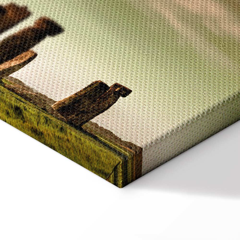 Canvas Print Stonehenge under a Dramatic Sky - Image 13