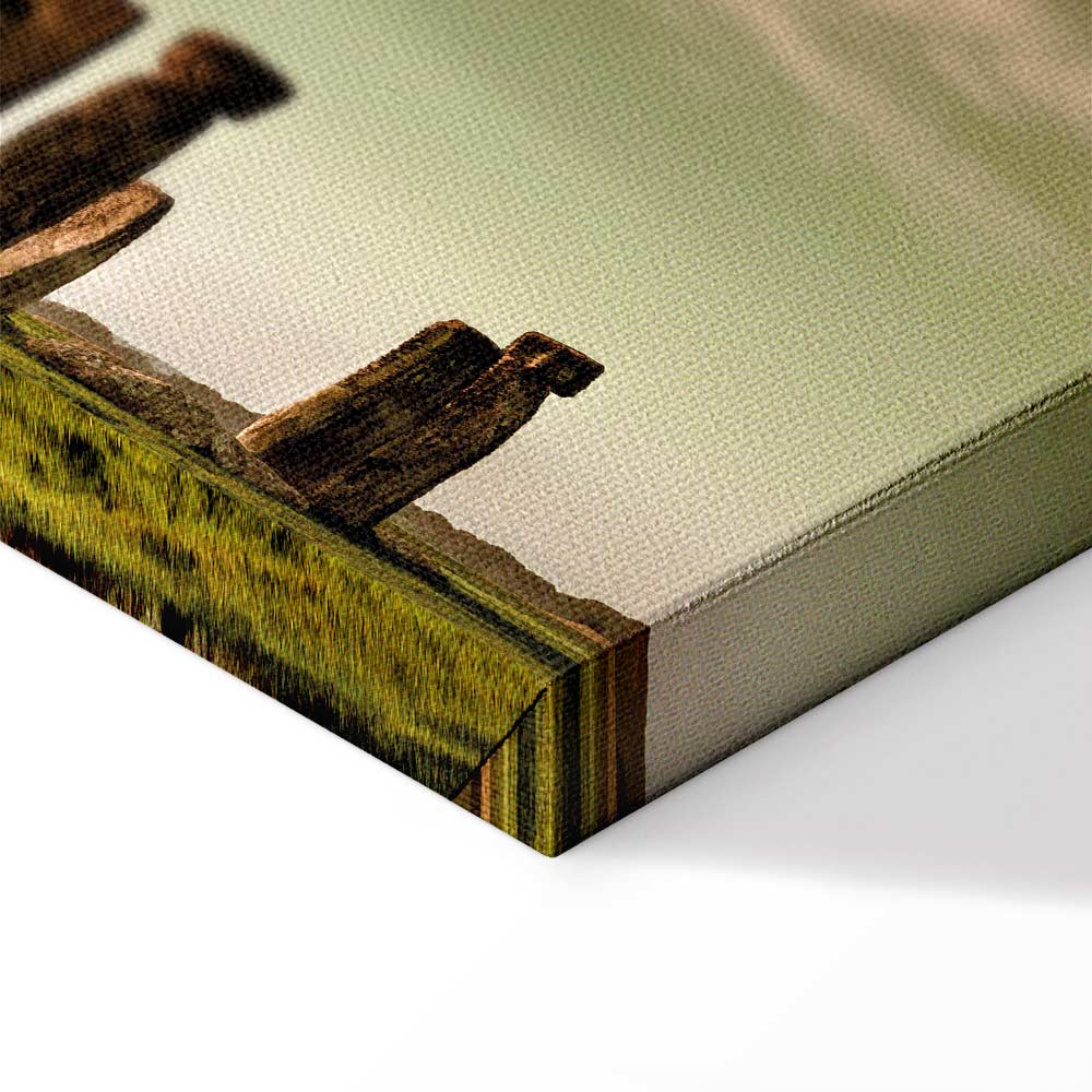 Canvas Print Stonehenge under a Dramatic Sky - Image 12