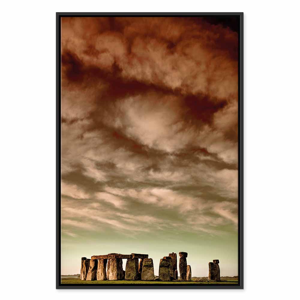Canvas Print Stonehenge under a Dramatic Sky - Image 15