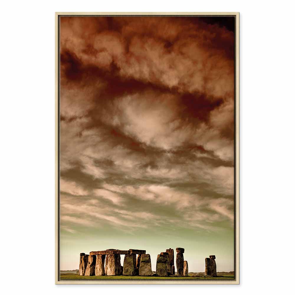 Canvas Print Stonehenge under a Dramatic Sky - Image 21