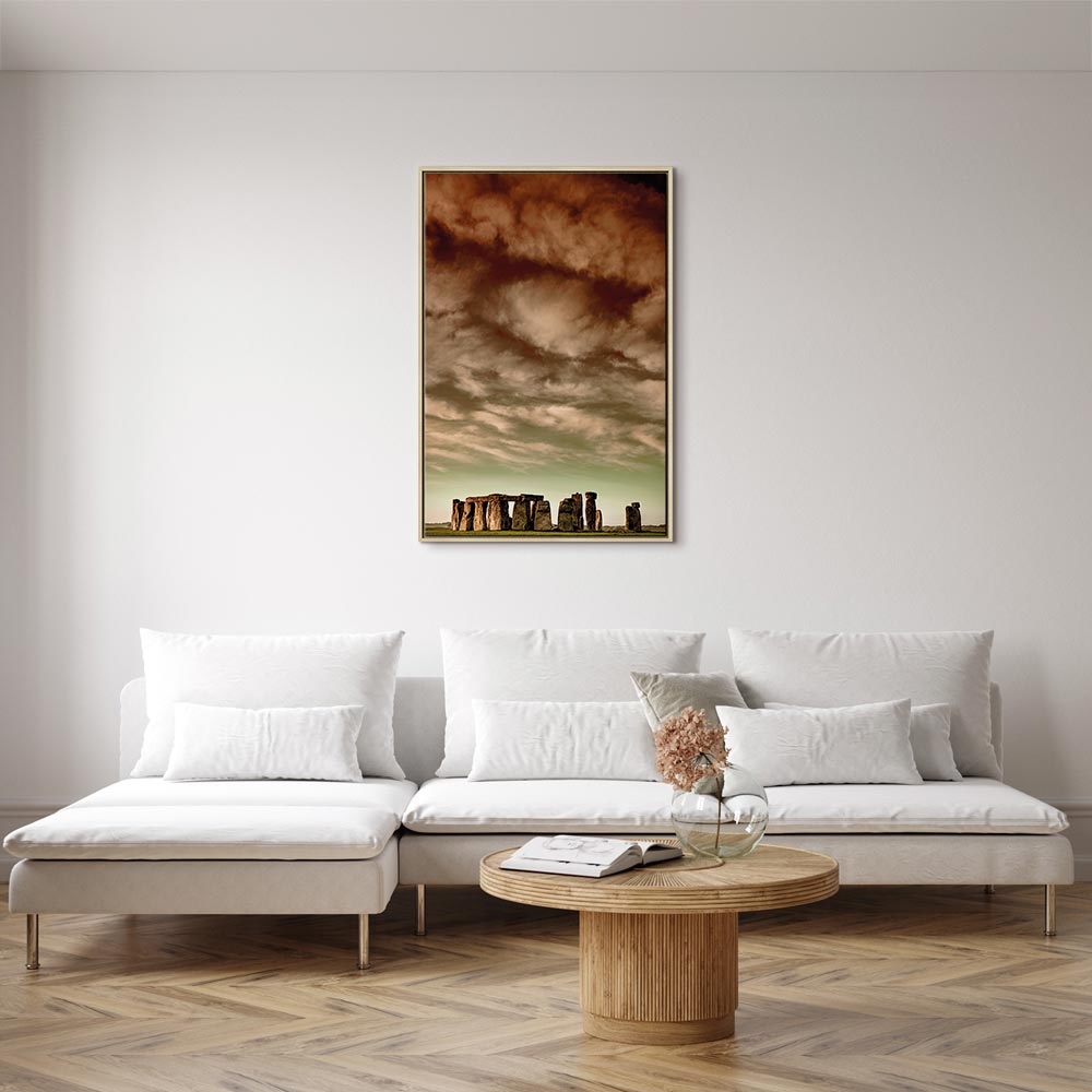Canvas Print Stonehenge under a Dramatic Sky - Image 22