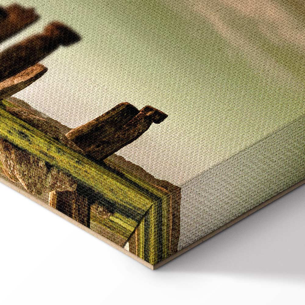 Canvas Print Stonehenge under a Dramatic Sky - Image 6