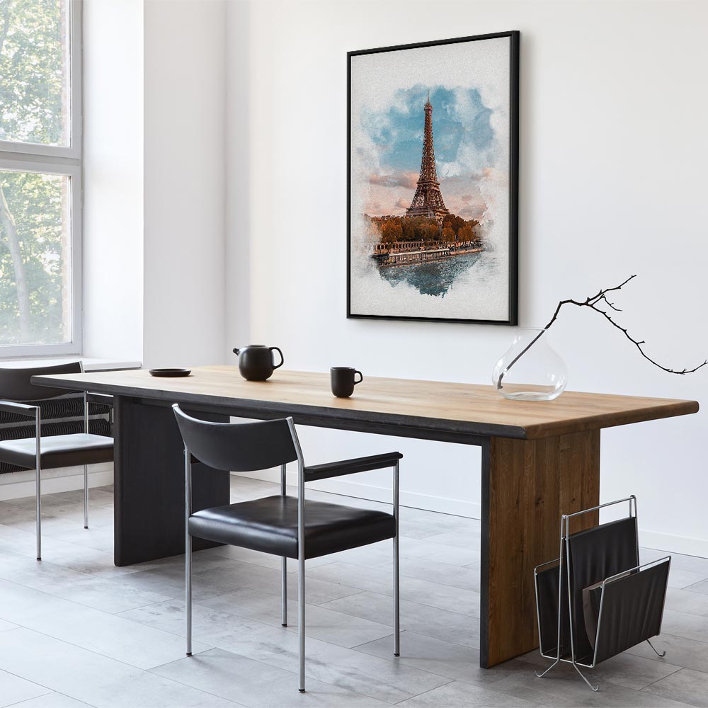 Canvas Print Eiffel Tower in an Artistic Style - Image 18