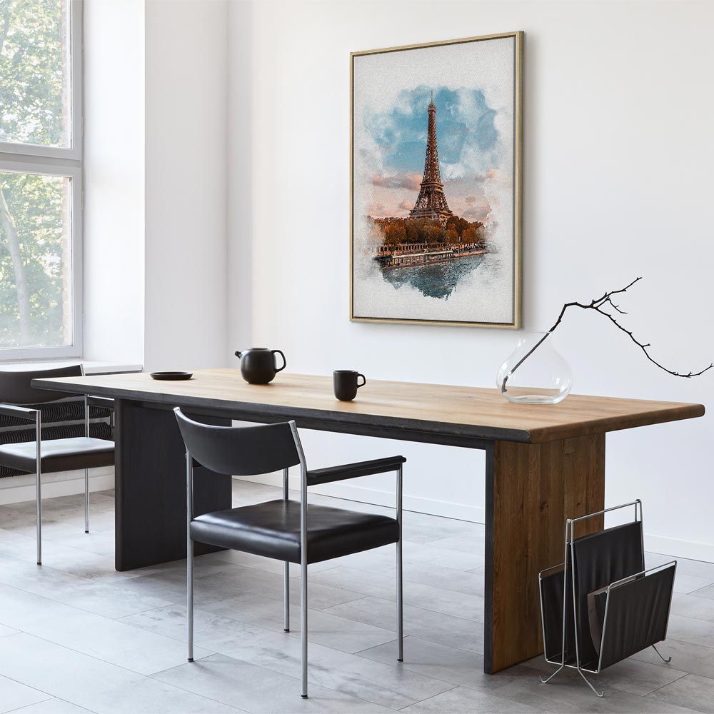 Canvas Print Eiffel Tower in an Artistic Style - Image 24