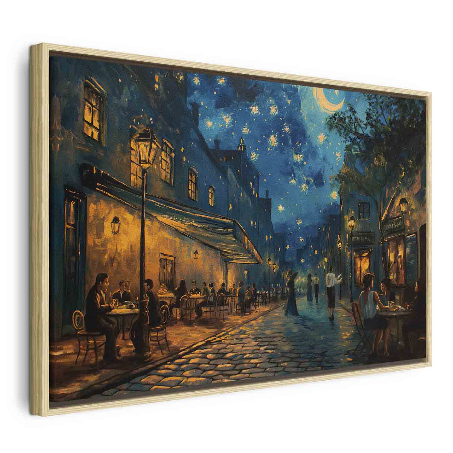 Paris Street - Canvas Print Inspired by the Style of Vincent van Gogh - Image 16