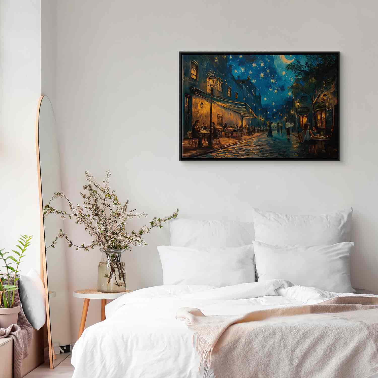 Paris Street - Canvas Print Inspired by the Style of Vincent van Gogh - Image 13